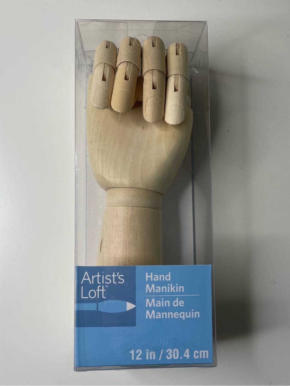 Wooden Hand Manikin By Artist’s Loft 12” Posable For Drawing, Sketching, Art NEW